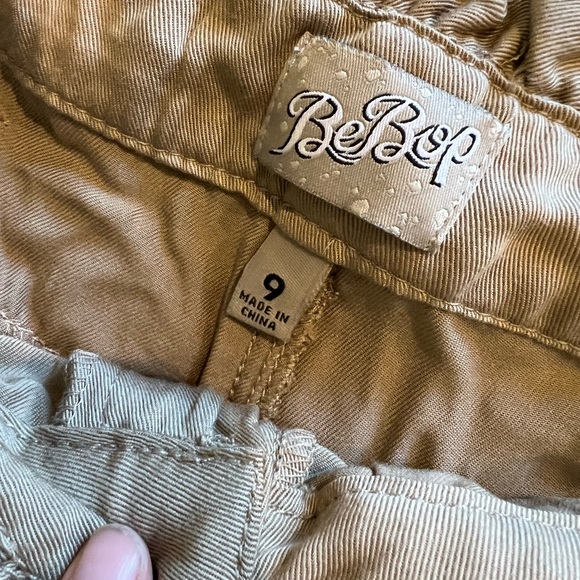 BeBop Tan Soft Short with Belt; Size 9; 30” waist - Picture 3 of 3